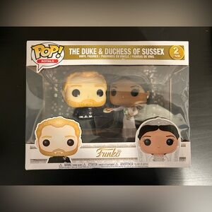 Funko Pop Royals 2-Pack with Duke and Duchess of Sussex NIB